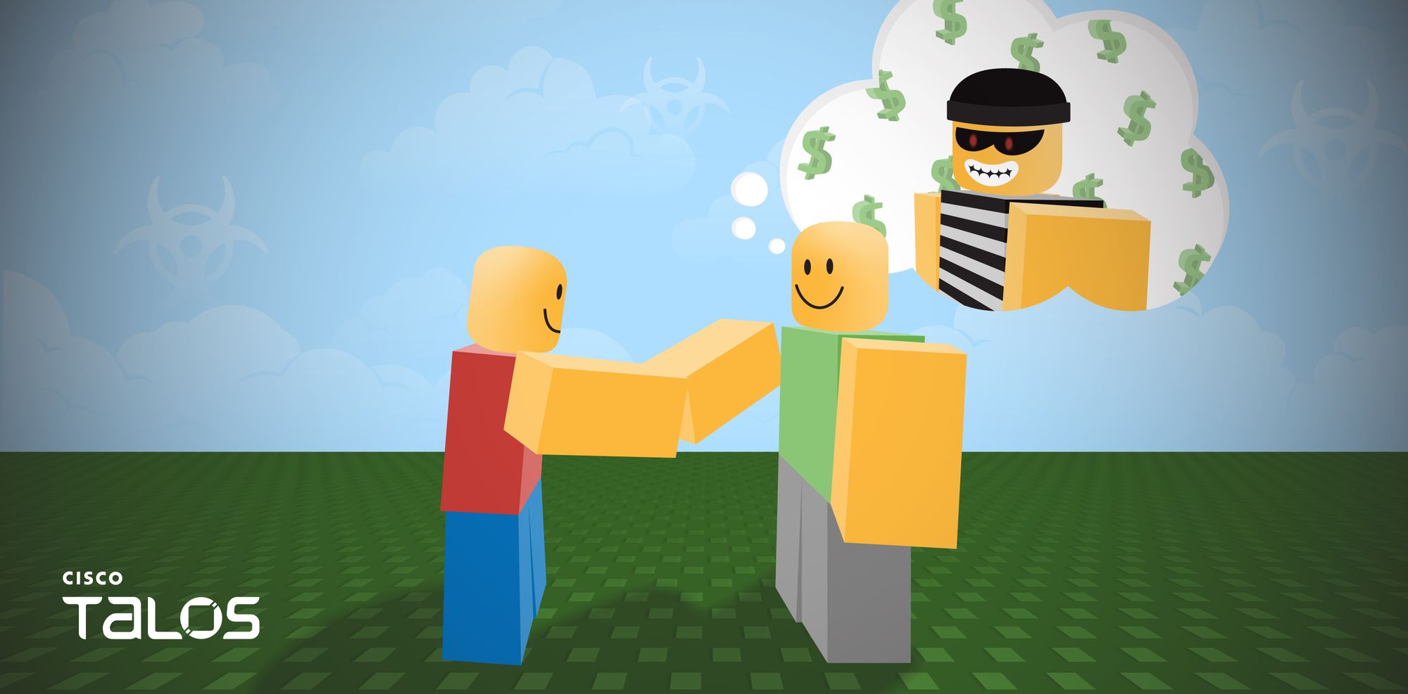 Attackers use JavaScript URLs, API forms and more to scam users in popular online  game “Roblox”