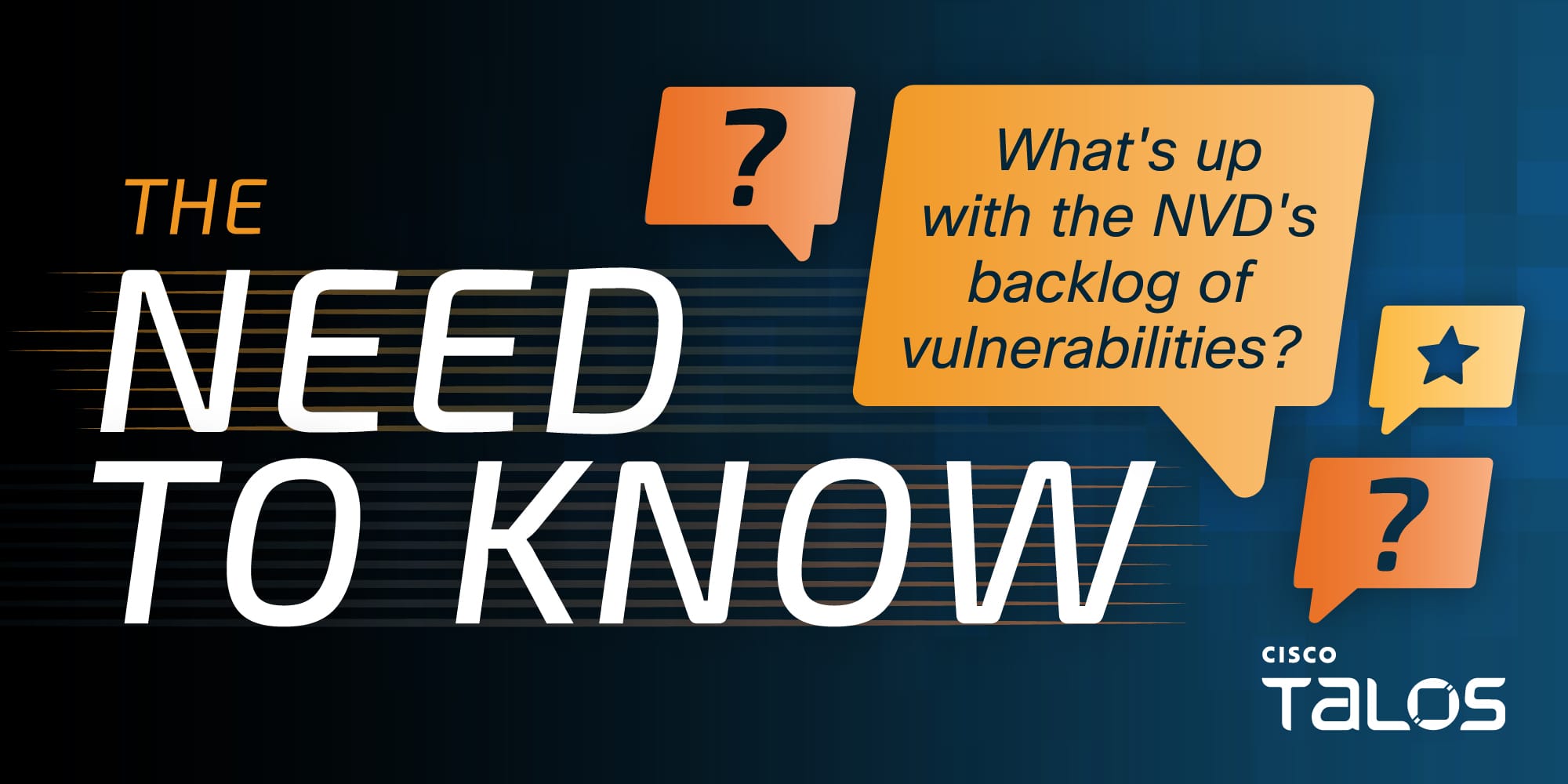 What’s the deal with the massive backlog of vulnerabilities at the NVD?
